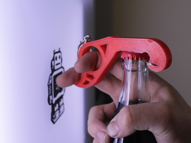 3D printed bottle opener